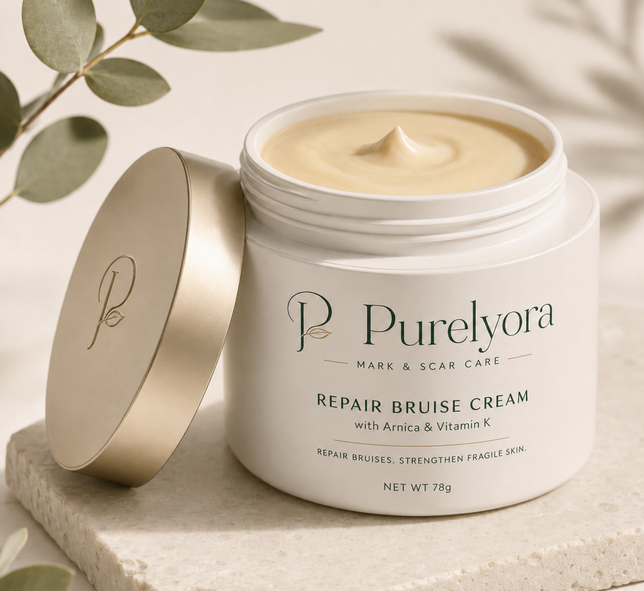 Purelyora Bruise Repair & Skin-Strengthening Cream