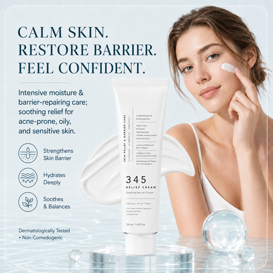 345 Relief Soothing Barrier Repair & Skin-Strengthening Cream