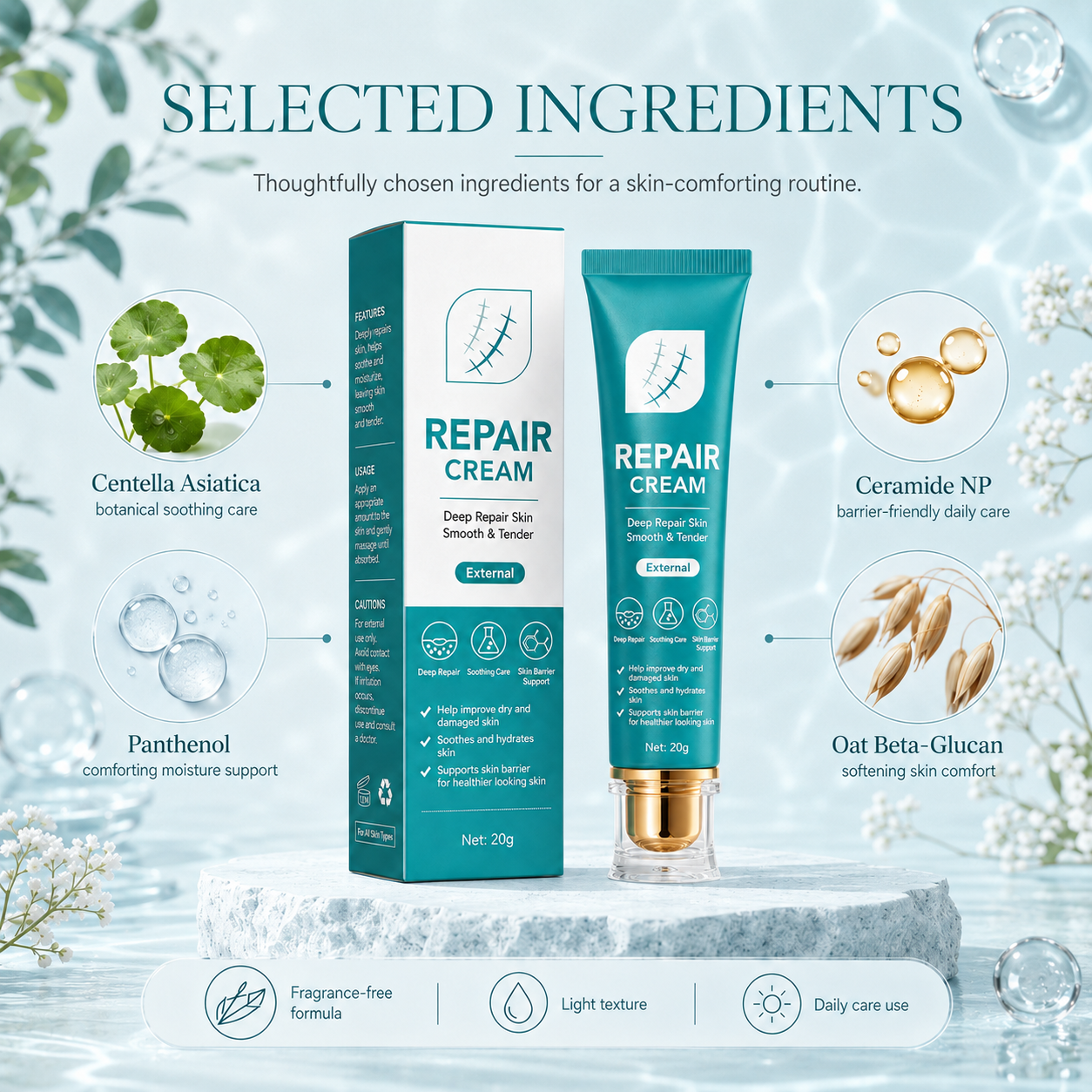 Gentle Scar Repair Cream