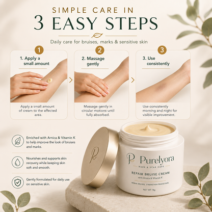 Purelyora Bruise Repair & Skin-Strengthening Cream