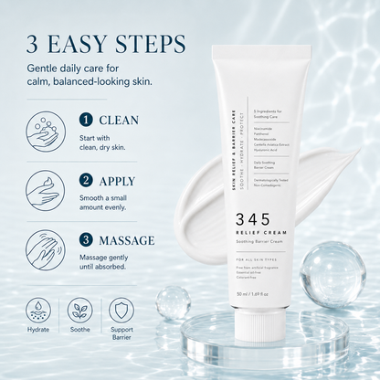 345 Relief Soothing Barrier Repair & Skin-Strengthening Cream